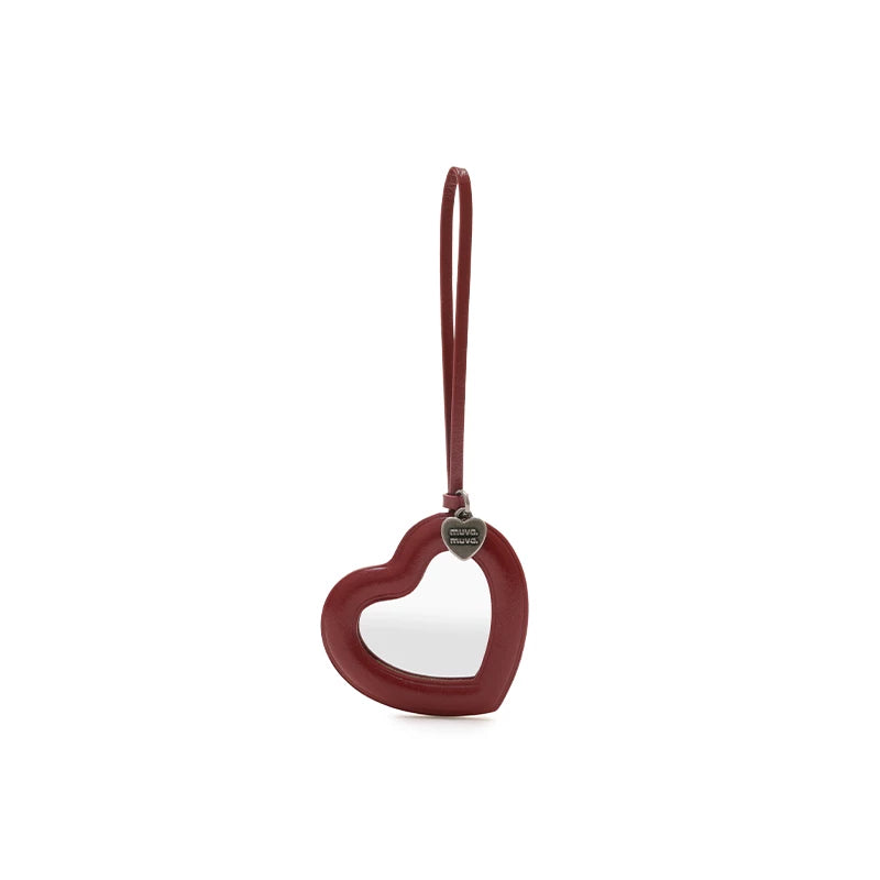 Mirror Heart Charm