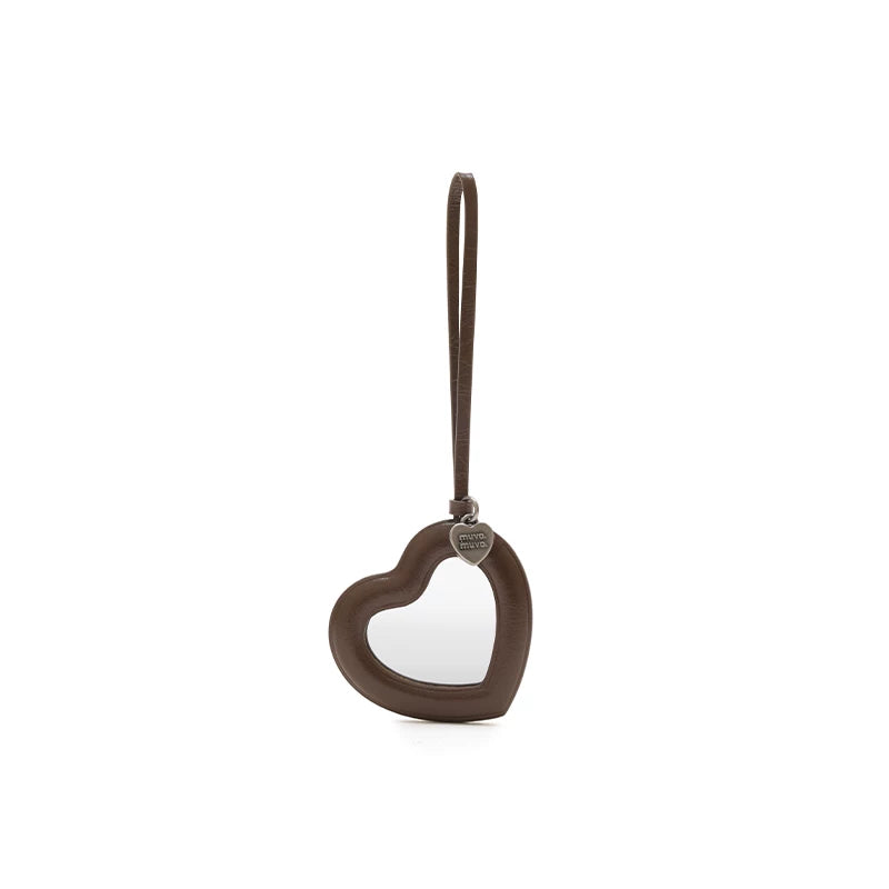 Mirror Heart Charm