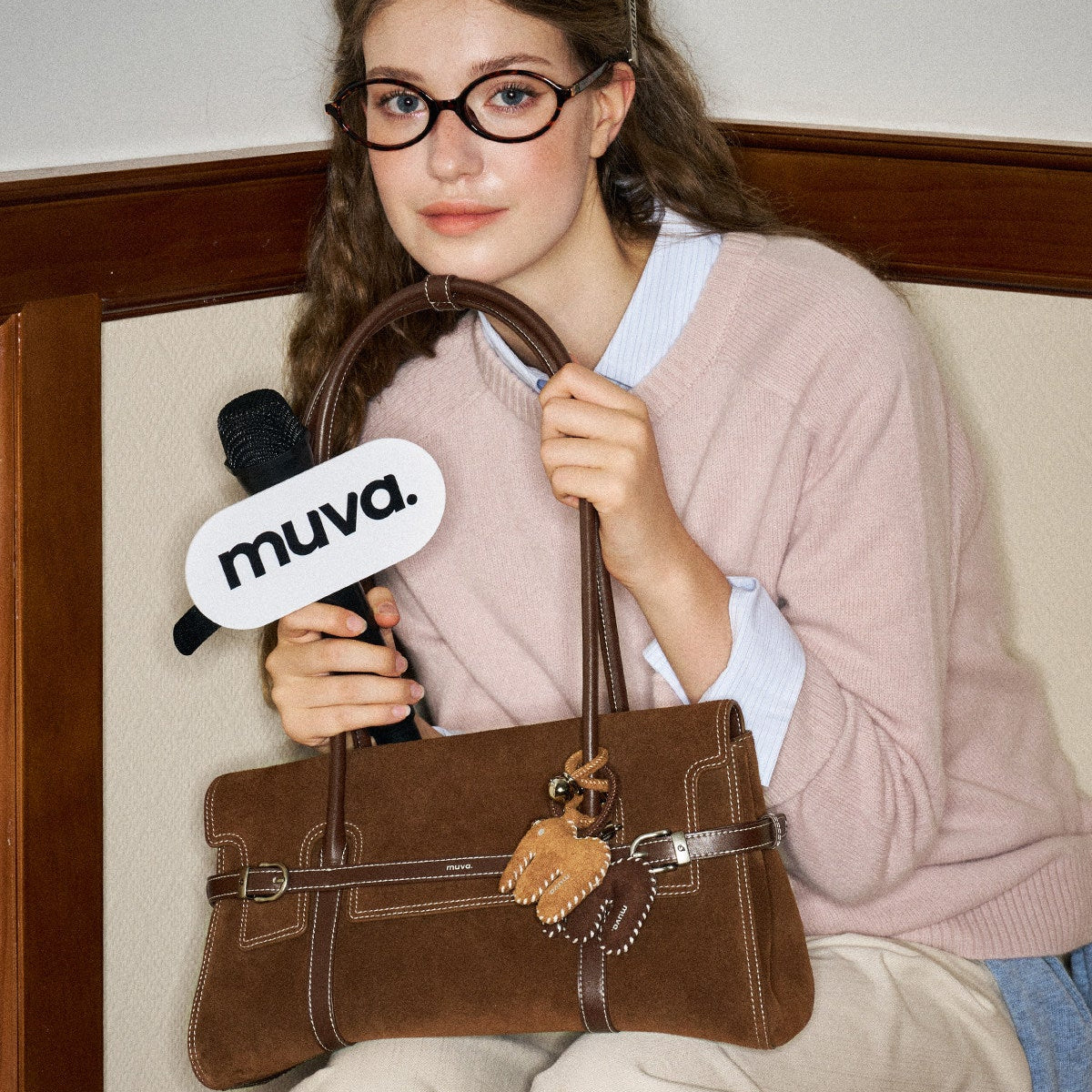 Large Signature Bag | Premium Leather Executive Tote Bag – Muva Bag